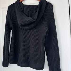 Vince Black Cowl Neck Sweater